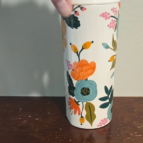 Rifle Paper Co. x Corkcicle Floral Tumbler - Picture 3 of 7